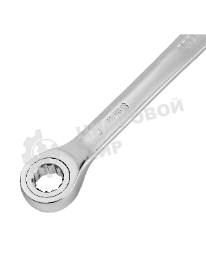 Ключ комбинированный трещоточный Denzel 8 мм, CrV, матовый хром