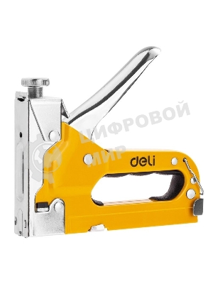 Мебельный степлер Deli DL238105 с набором скоб + антистеплер Набор: 2000шт дверные гвозди. 2000шт Т-гвозди. 2000шт U-гвозди. 1шт скобоудалитель.