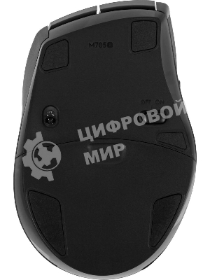 Мышь беспроводная Logitech M705 черный, 1000 dpi, радиоканал, USB, кнопки - 7