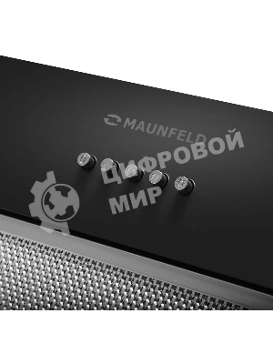Вытяжка встраиваемая Maunfeld THAMES 601PM черный, 60 см, 850 куб. м/ч, 44 дБ