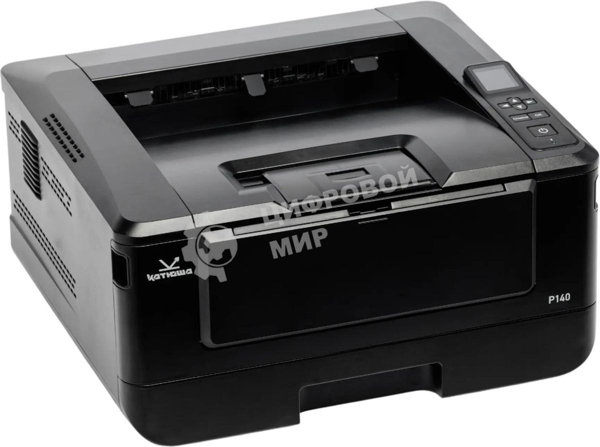 Принтер лазерный Катюша P140-рр,40 стр/мин А4 Ч/Б, 1 ГБ RAM, Ethernet, USB, 3 ГОДА ГАРАНТИИ, МПТ