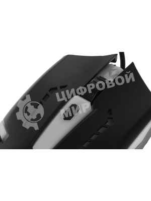 Мышь проводная Defender Flash MB-600L черный, 1200 dpi, USB, кнопки - 4