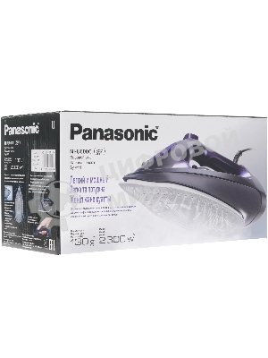 Утюг Panasonic NI-U600CATW синий/черный, 2300 Вт, 35 г/мин, 130 г/мин, 300 мл