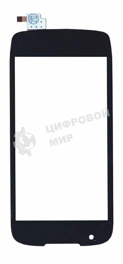 Сенсорное стекло (тачскрин) для Fly IQ4405 Quad EVO Chic 1, черное