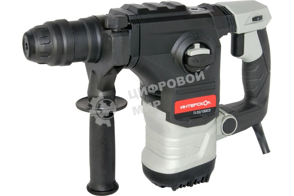 Перфоратор Интерскол П-32/1000Э SDS-plus уд.:6Дж 1020Вт (кейс в комплекте)