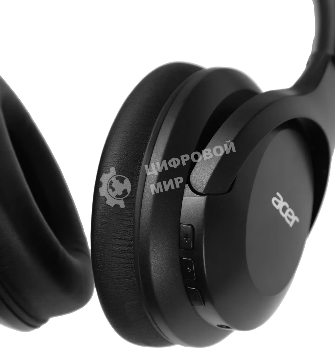 Беспроводные/проводные наушники Acer OHR304 черный, полноформатные, Bluetooth + проводной, активное шумоподавление