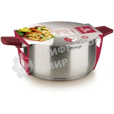 Кастрюля Rondell Strike RDS-813, 2л, 18см, с крышкой, сталь