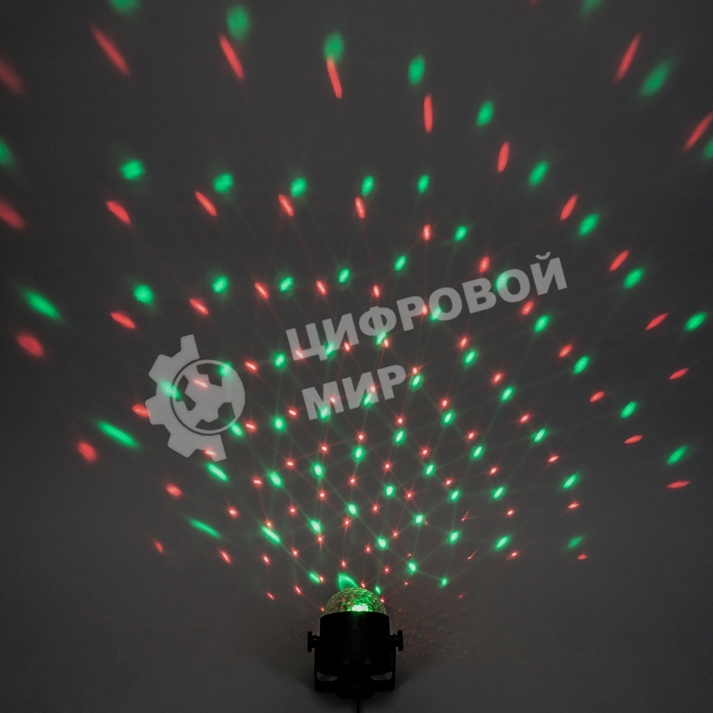 Диско-шар Neon-night (ночник-проектор) светодиодный с дистанционным управлением, USB