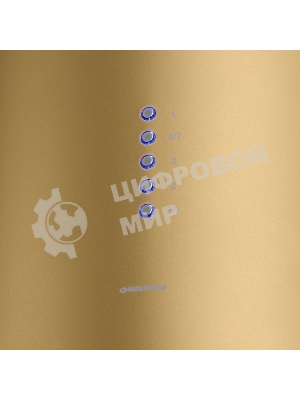 Вытяжка островная Maunfeld Lee Isla 39 золотой, 38 см, 1000 куб. м/ч, 52 дБ