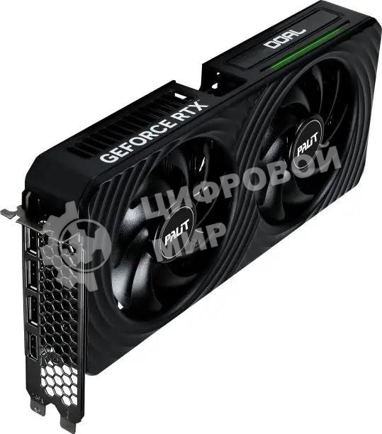 Видеокарта Palit RTX 5060 DUAL OC NV RTX 5060 8Gb 128bit GDDR7 2280/28000/HDMIx1/DPx3/HDCP R NE75060S19P1-Gb2063D PCI-E 5.0