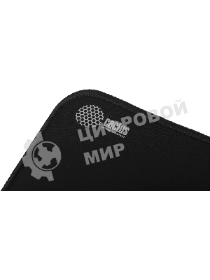 Коврик для мыши Cactus черный 300x250x3мм (CS-MPC-D01M)