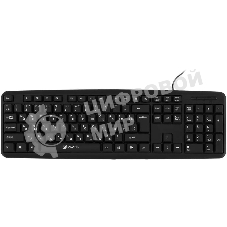 Клавиатура проводная Oklick 180M черный USB