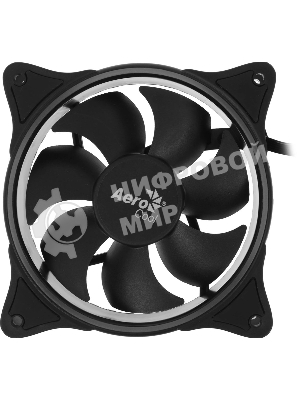 Вентилятор для корпуса Aerocool/Formula Eclipse 12 черный, 120 мм, 1200 об/мин, 19.8 дБ, 6 pin