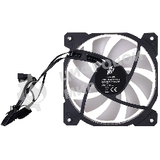 Вентилятор для корпуса 1STPLAYER F7R Black F7R-BK 120mm, 600-1800rpm, 56.34CFM, 36.99dBa, BULK