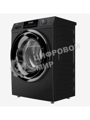 Стиральная машина Haier HW80-BP12929DE черный, загрузка фронтальная 8 кг, 1200 об/мин, класс A+++