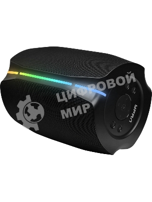 Портативная колонка Ural Болт 32х10 черный 320W 2.0 BT/3.5Jack/USB-C 10м 8000mAh (УРАЛ БОЛТ 32Х10)