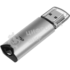 Флешка USB R/W Silicon Power 256Gb Marvel M02 SP256GbUF3M02V1S USB3.0 серебристый