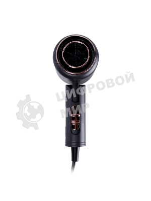 Фен Centek CT-2202 серый, 1600 Вт, компактный, ионизация