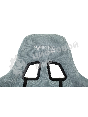 Кресло Бюрократ VIKING KNIGHT LT28 FABRIC серо-голубой, ткань, 120 кг, механизм качания