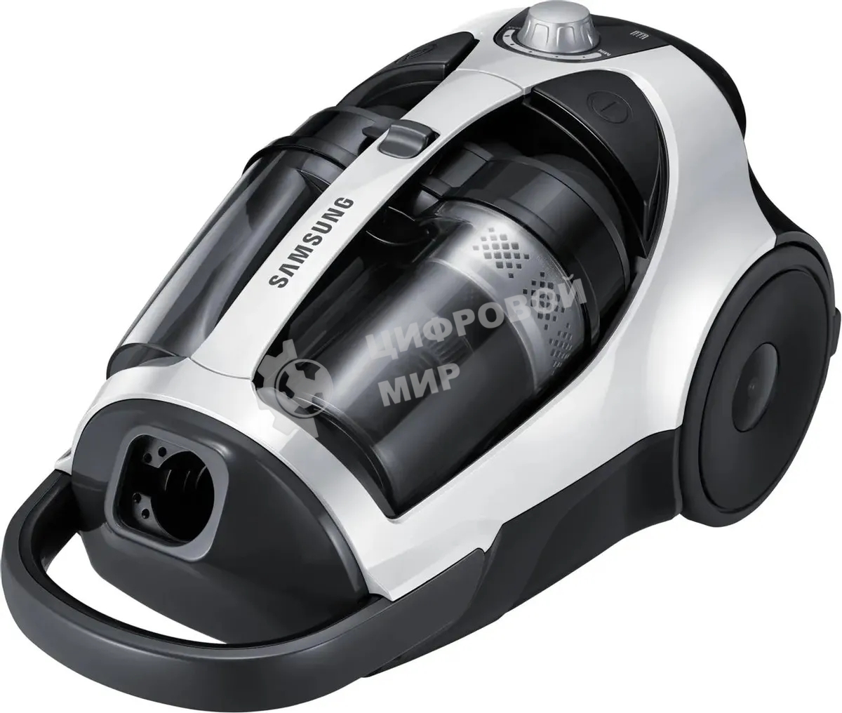 Пылесос Samsung VCC8835V37/XEV белый, 430/2200 Вт, уборка сухая, пылесборник контейнер 2 л