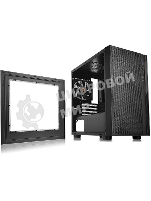 Компьютерный корпус Thermaltake Versa H18 Window черный без БП mATX 2xUSB 2.0 1xUSB 3.0 audio bott PSU