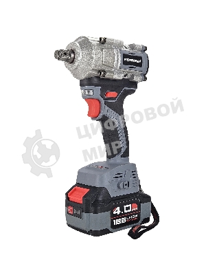 Аккумуляторный гайковерт бесщеточный ударный ProfiPower T-500N (Li-ion-1шт, 4.0А·ч, 500Нм, ударная головка 17/19/21мм, З/У, в кейсе)