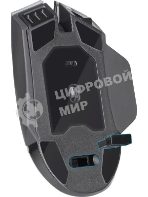 Мышь беспроводная Defender Oneshot GM-067 черный, 3200 dpi, радиоканал, USB, кнопки - 7