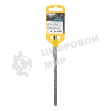 Бур по бетону Denzel цельная крестовая пластина, 8x165 мм, SDS PLUS