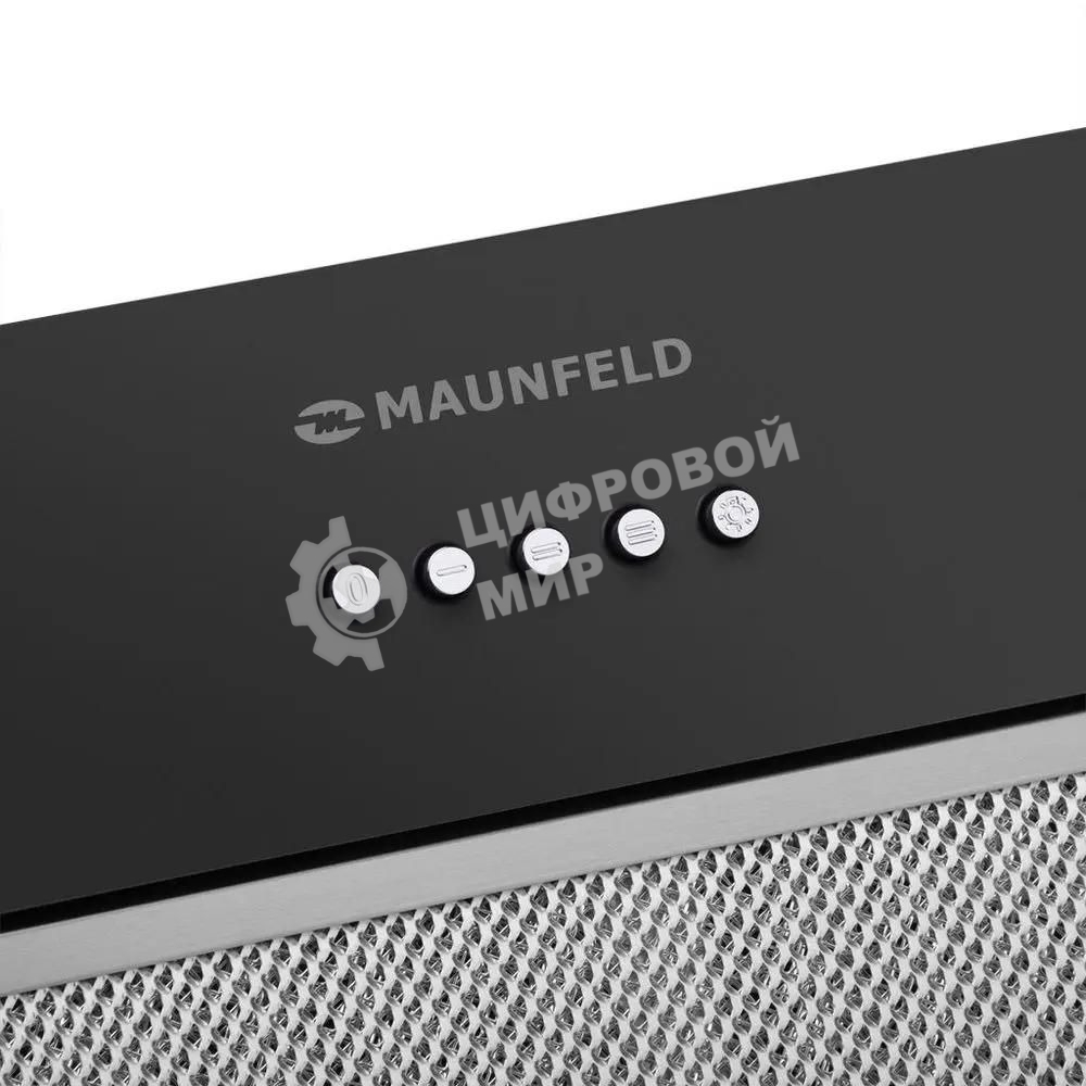 Вытяжка встраиваемая Maunfeld THAMES 601PM черный, 60 см, 850 куб. м/ч, 44 дБ