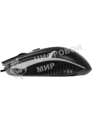 Мышь проводная Defender Flash MB-600L черный, 1200 dpi, USB, кнопки - 4