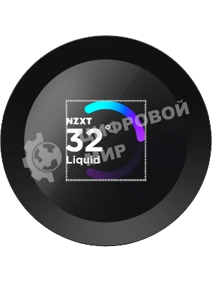 Система жидкостного охлаждения для ПК/ Water Cooling System NZXT Kraken Plus 360 RGB V2 (260W, 360mm, LED temp., Black, RGB/ Fans: 3x120mm, 75.05CFM, 31.9dBA, 2400RPM/ Pump height 55.97mm, 2800RPM, Rad thickness 27mm/ S: 1851, 1700, 1200, 115X, AM5, AM4)