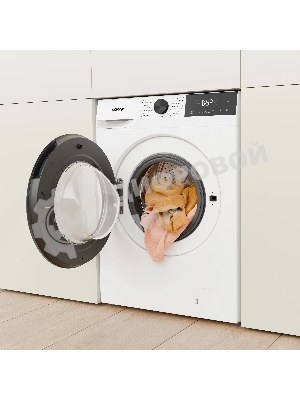 Стиральная машина Gorenje WDG2P854A3C2/C, белая, загрузка фронтальная 8 кг, 1400 об/мин, класс A