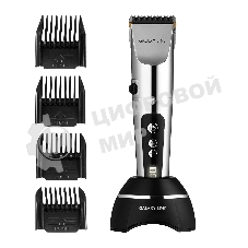 Машинка для стрижки GALAXY GL 4178 серебристый/черный