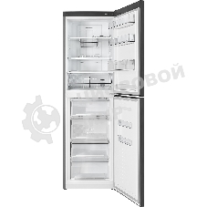 Холодильник Atlant ХМ-4623-159-ND черный металлик двухкамерный 187/125л морозилка снизу