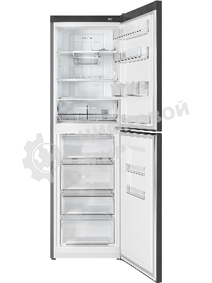 Холодильник Atlant ХМ-4623-159-ND черный металлик двухкамерный 187/125л морозилка снизу, No Frost