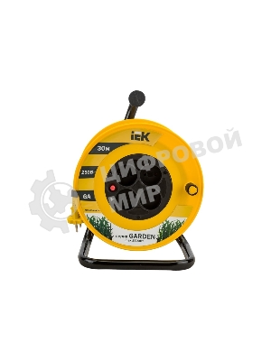 Катушка IEK WKP23-06-04-30, УК30 с т/з 4 места 2Р/30м 2х0,75 мм2 