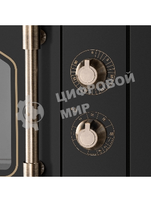 Встраиваемая микроволновая печь Maunfeld JBMO.20.5ERBG 20 л, 700 Вт, переключатели - поворотный механизм