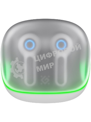 Наушники TWS Defender CyberDots 290 белый, внутриканальные, Bluetooth, до 4 ч