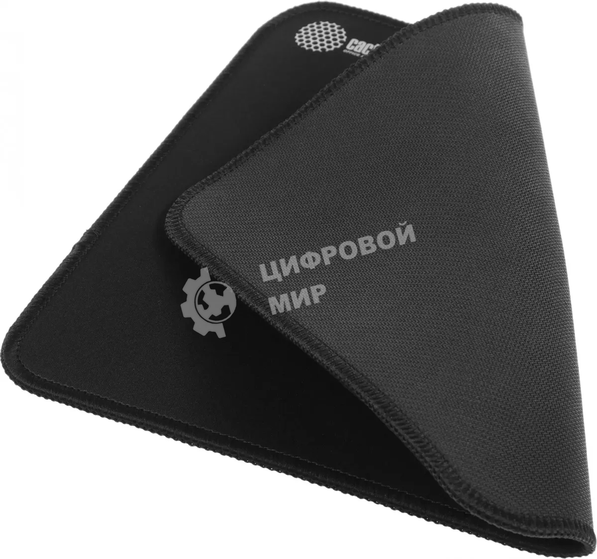 Коврик для мыши Cactus черный 300x250x3мм (CS-MPC-D01M)