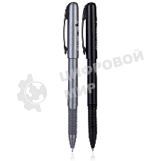 Ручка гелевая Deli S26-A ассорти, d=0.7мм, черные чернила, резиновая манжета