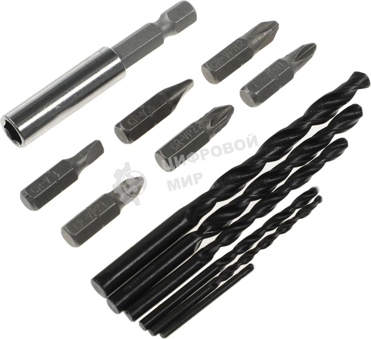 Дрель-шуруповерт аккумуляторная Deko DKCD12FU-Li SET3, 12В, 2АКБ, Кейс