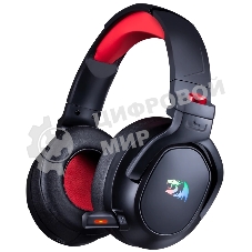 Гарнитура Redragon Nomen чёрный-красный, беспроводная + проводная, радиоканал, до 56 ч, подсветка