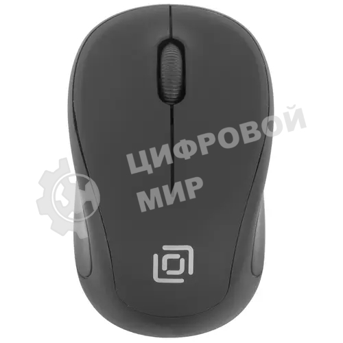 Мышь беспроводная Oklick 665MW черный, 1000 dpi, радиоканал, USB, кнопки - 3
