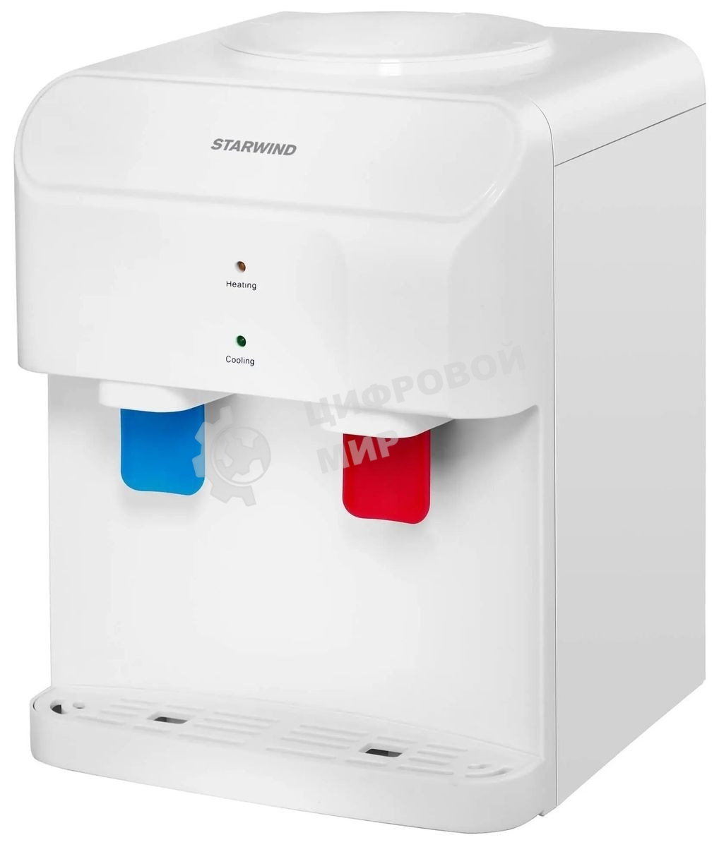 Кулер для воды Starwind SW-2001EW, верхняя загрузка, нагрев 95 °С, охлаждение 10 °С, белый