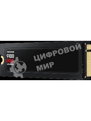 Накопитель SSD 1Tb Samsung 9100 PRO, M.2, PCI-E 5.0 x4, TLC 3D NAND R/W - 14800/13400 Mb/s с радиатором