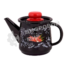 Чайник для плиты APPETITE 1с202с Chilli эмал 1,0 л без свистка