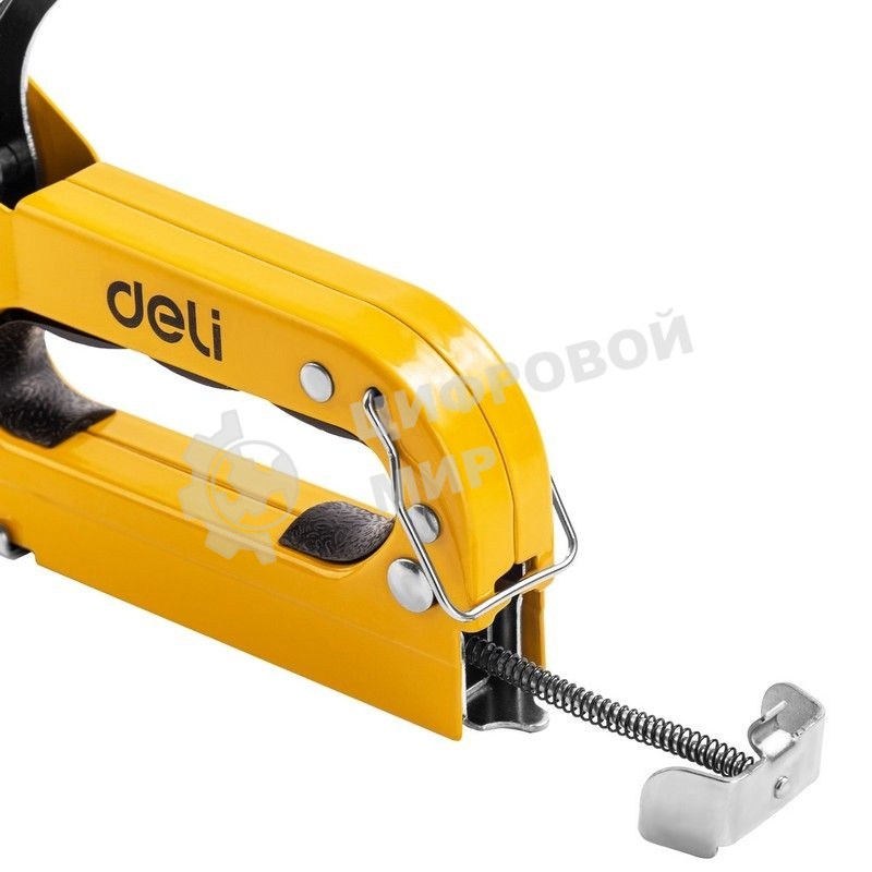Мебельный степлер Deli DL238105 с набором скоб + антистеплер Набор: 2000шт дверные гвозди. 2000шт Т-гвозди. 2000шт U-гвозди. 1шт скобоудалитель.