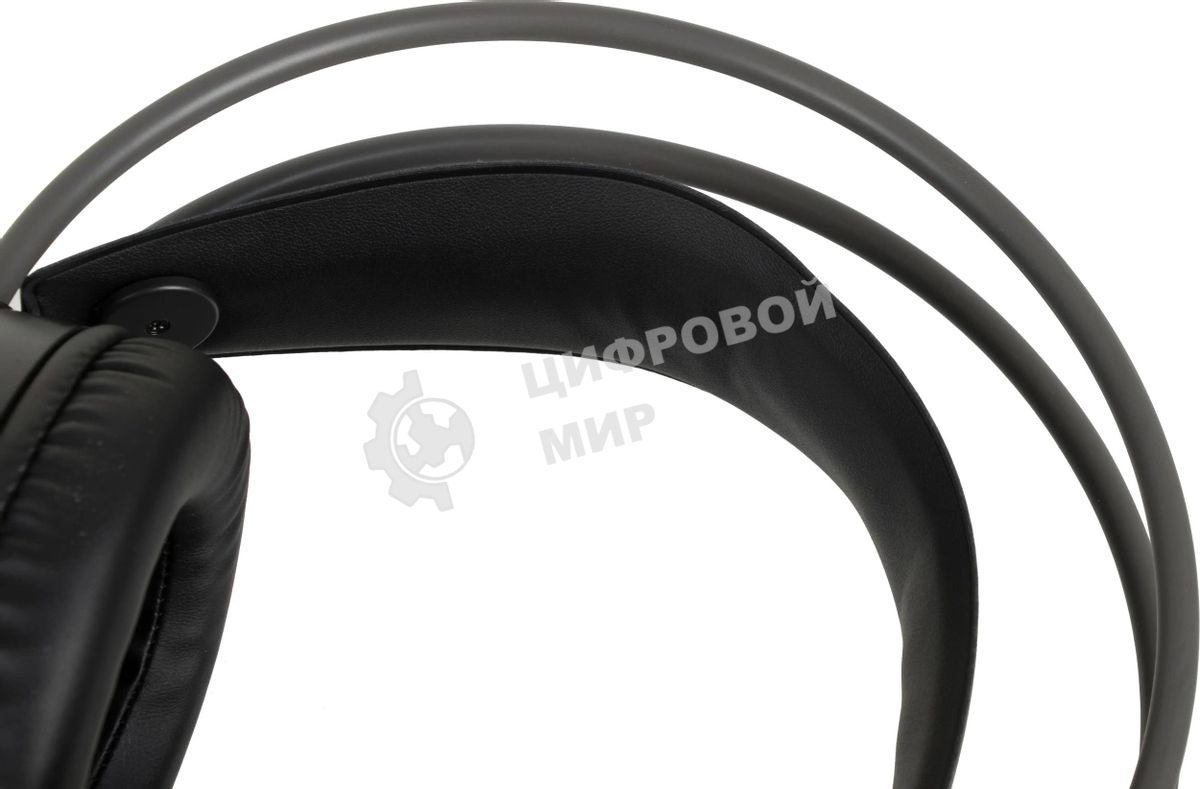 Гарнитура проводная с микрофоном A4Tech Fstyler FH200U серый 2м накладные USB оголовье (FH200U GREY)