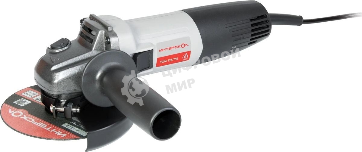 Угловая шлифовальная машина ИНТЕРСКОЛ 125/750 761.1.0.70