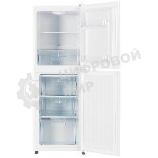 Холодильник OLTO RF-160C белый двухкамерный 72/83л морозилка снизу, капельная система